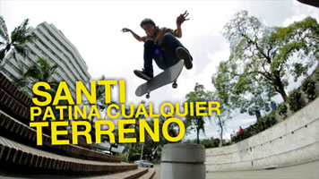 Santiago Echavarria patina cualquier terreno 2