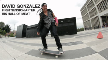 david gonzalez first session after his hall of meat